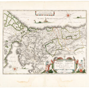 Terra Sancta quae in Sacris Terra Promissionis olim Palestina [Holy Land Map].