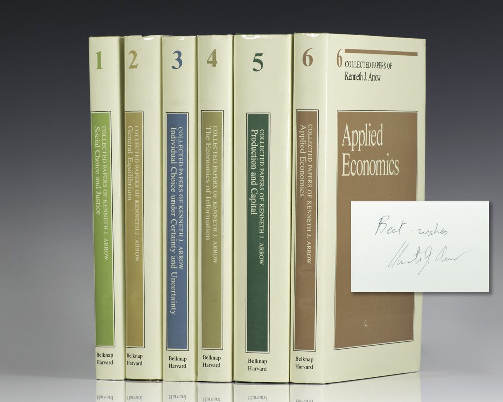 The Collected Papers of Kenneth J. Arrow.