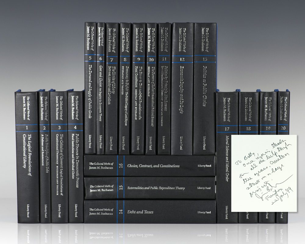 The Collected Works of James M. Buchanan.