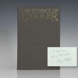 The Essence of Stigler.