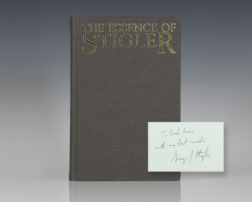 The Essence of Stigler.