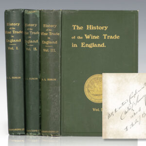 The History of the Wine Trade in England.