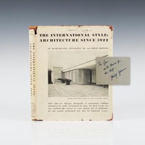 The International Style: Architecture Since 1922.