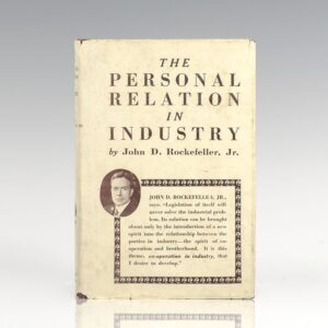 The Personal Relation in Industry.