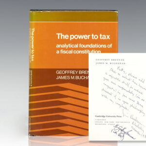 The Power to Tax: Analytic Foundations of a Fiscal Constitution.