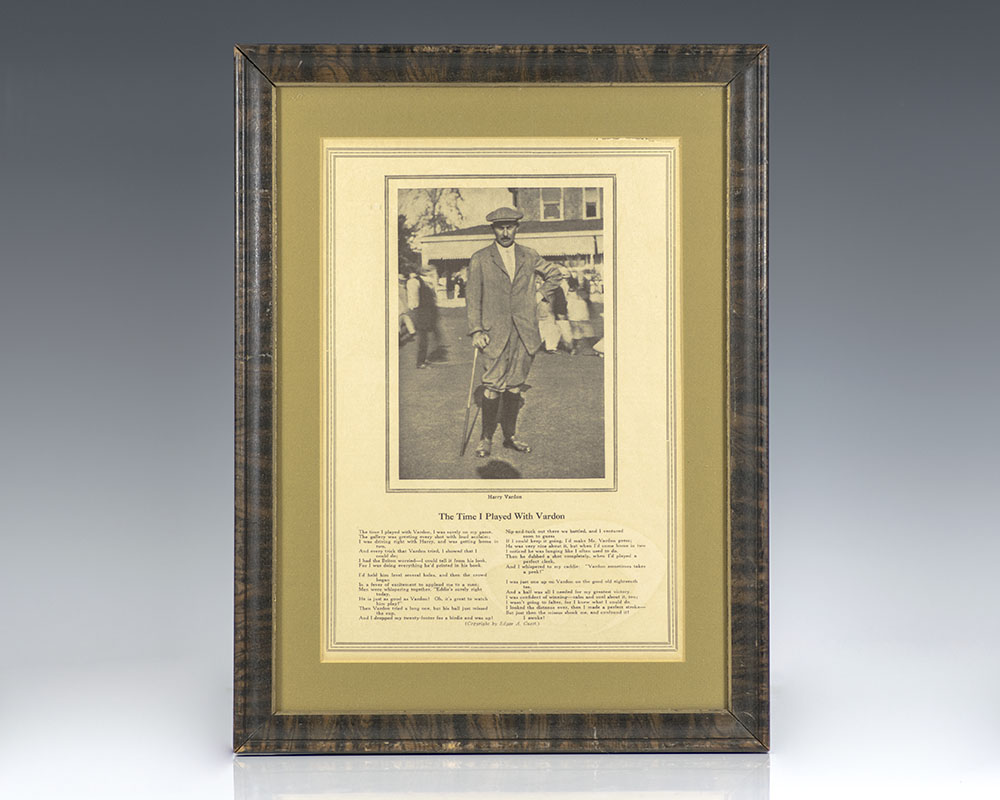 The Time I Played With Vardon.