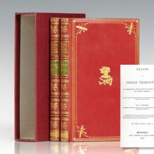 Traits of Indian Character; As Generally Applicable to the Aborigines of North America.