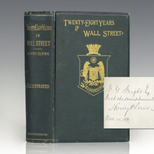 Twenty-Eight Years In Wall Street.