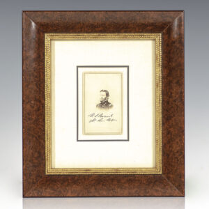 Ulysses S. Grant Signed Carte de Visite.