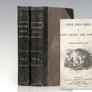 Uncle Tom’s Cabin; Or, Life Among the Lowly.