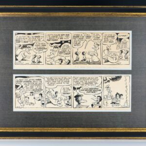Walt Kelly Pogo Strips Original Drawings.