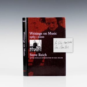 Writings on Music, 1965-2000.