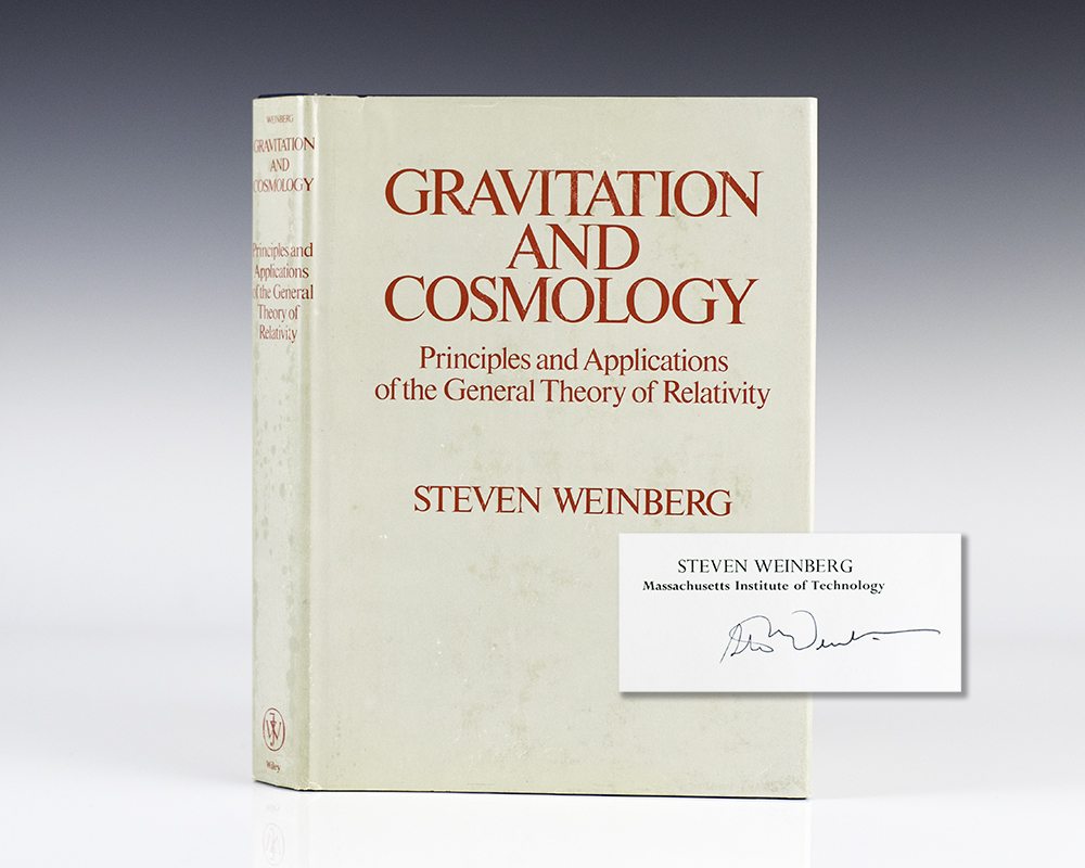 Gravitation And Cosmology: Principles and Applications of the General Theory of Relativity.