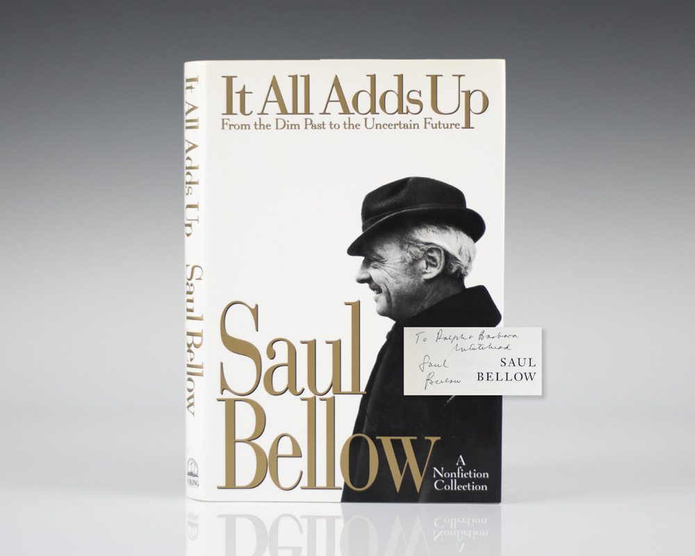It All Adds Up: From the Dim Past to the Uncertain Future.