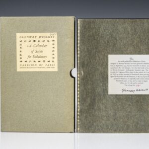 A Calendar of Saints for Unbelievers.