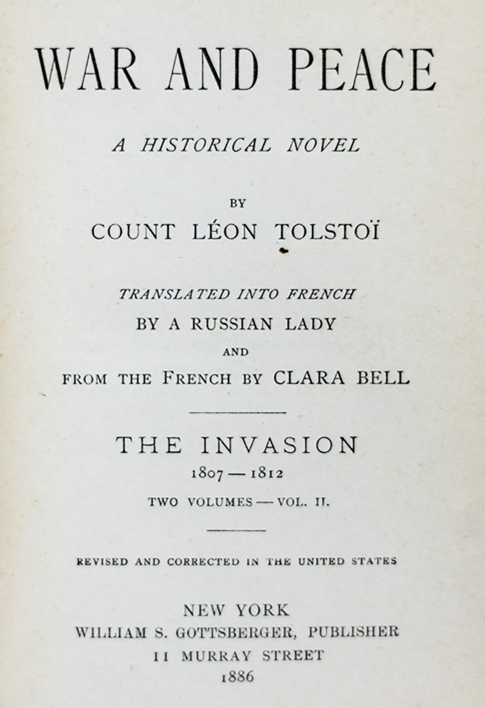 War and Peace. A Historical Novel. - Image 2