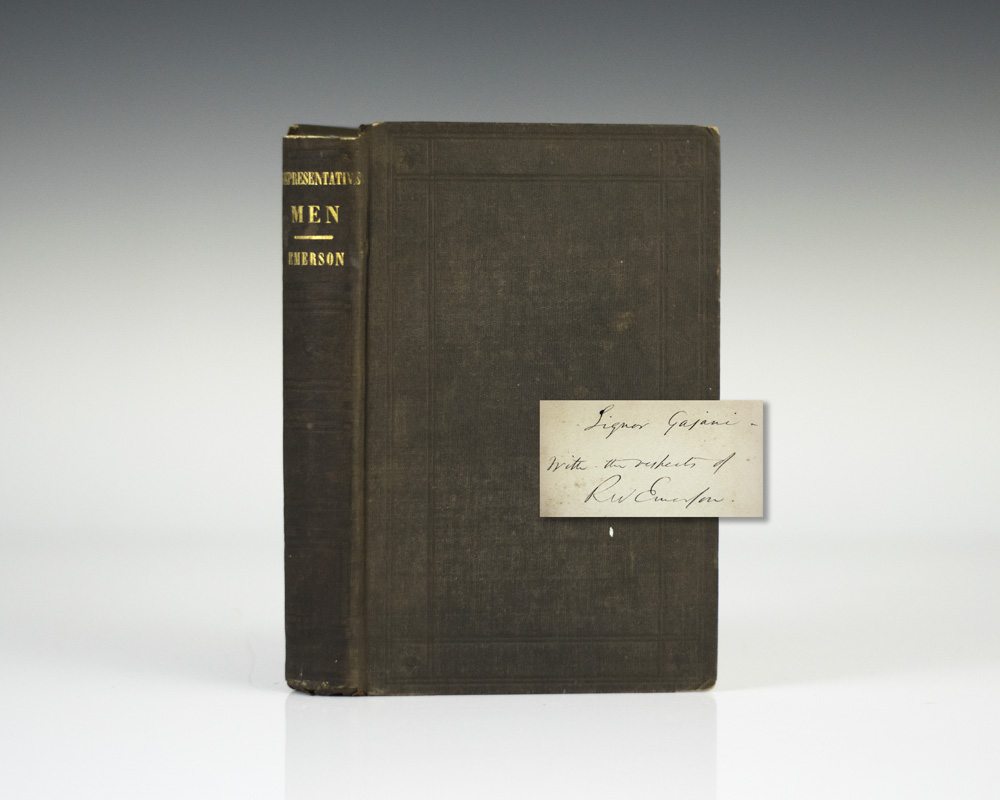 Representative Men: Seven Lectures.