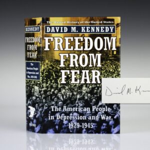 Freedom from Fear: The American People in Depression and War, 1929-1945.