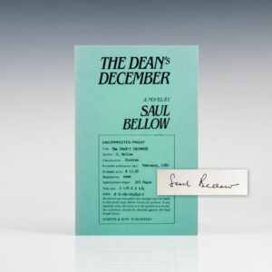 The Dean's December.