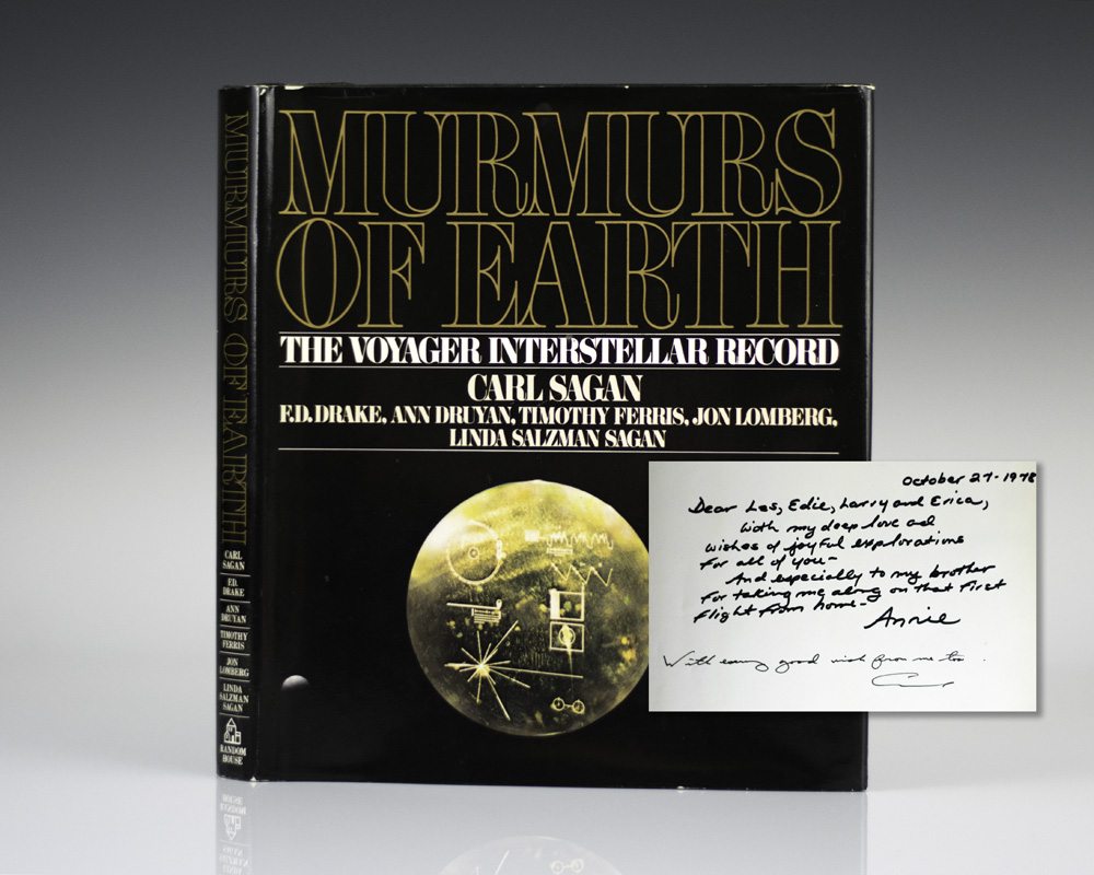 Murmurs of Earth: The Voyager Interstellar Record.