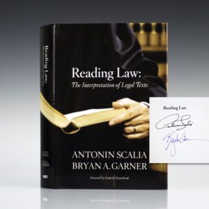 Reading Law: The Interpretation of Legal Texts.