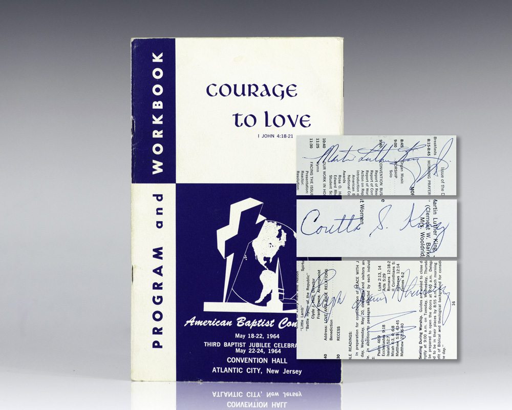 Courage to Love: Program for 1964 American Baptist Convention.