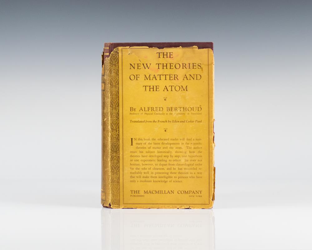 The New Theories of Matter and the Atom.