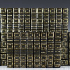 The Writings of James Fenimore Cooper: Autograph Edition with Manuscript Page.