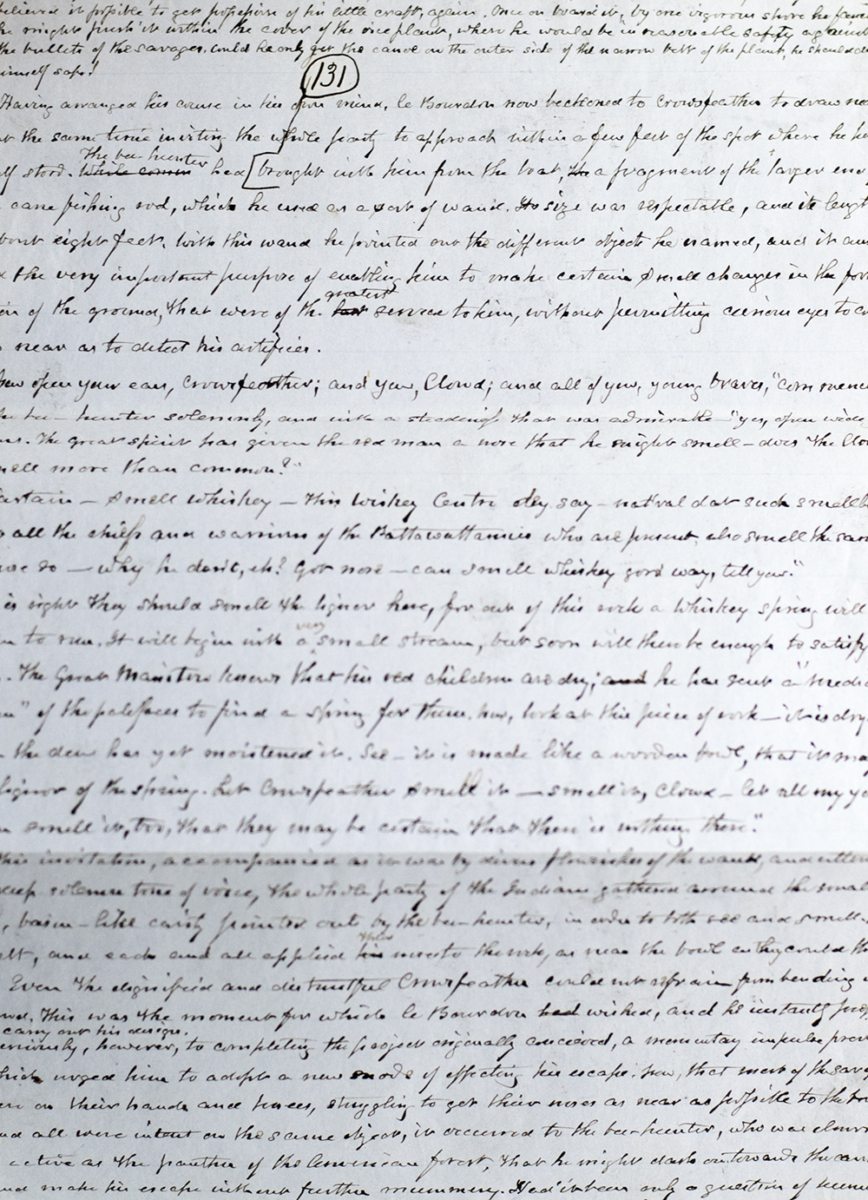 The Writings of James Fenimore Cooper: Autograph Edition with Manuscript Page. - Image 2