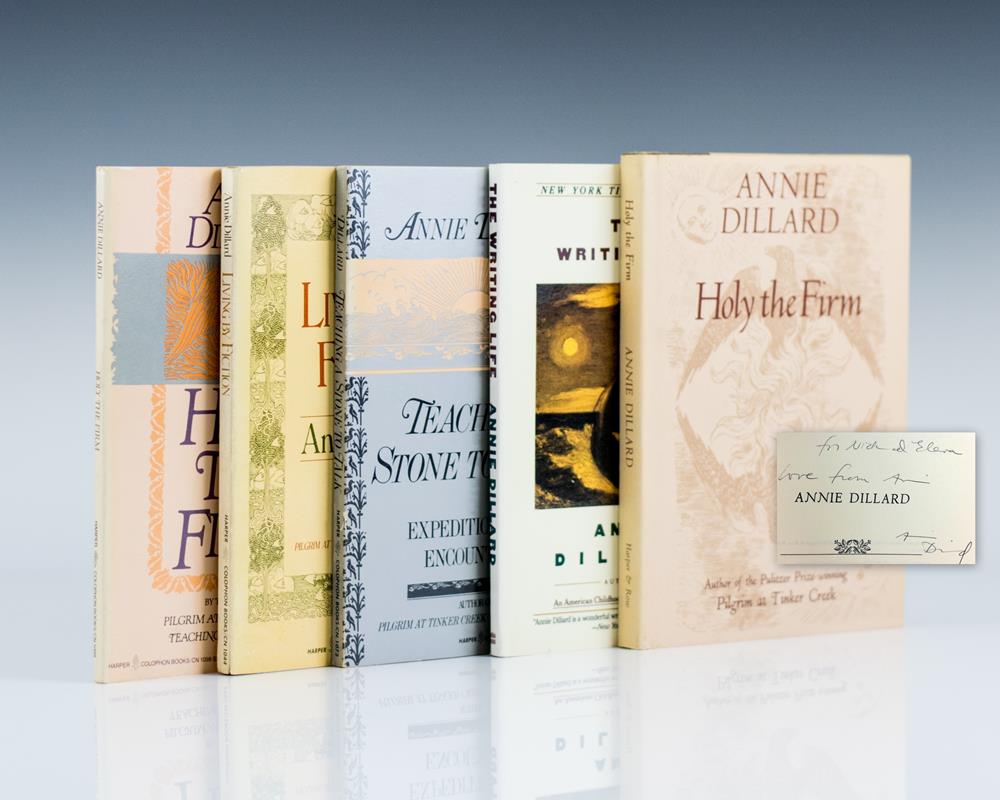 Living By Fiction; Holy The Firm; The Writing Life; Teaching A Stone To Talk; Holy The Firm (Five Volumes)