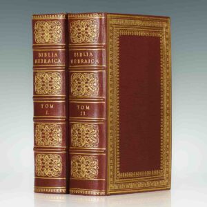 Biblia Hebraica, Secundum Ultimam Editionem Jos. Athiae, a Johanne Leusden, Denuo Recognitum, Recensita Variisque Notis Latinis Illustrata, ab Everardo Van Der Hooght. Editio Prima Americana, Sine Punctis Masorethicis.