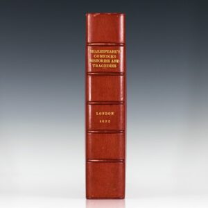 Mr. William Shakespeare’s Comedies, Histories, and Tragedies.