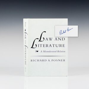 Law and Literature: A Misunderstood Relation.