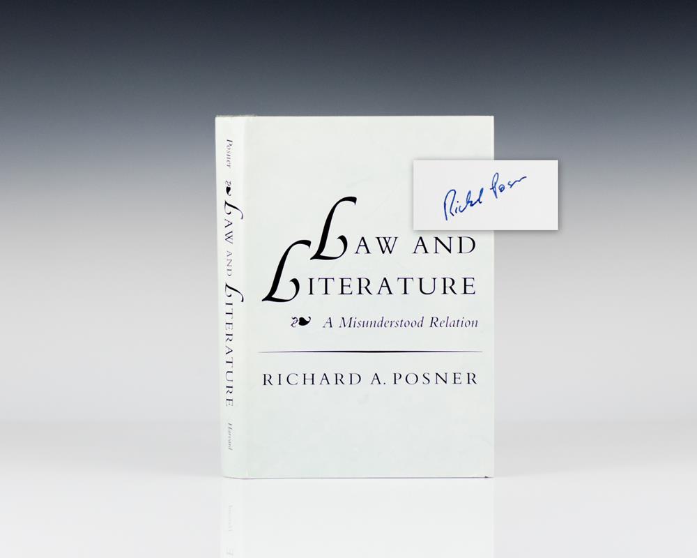 Law and Literature: A Misunderstood Relation.