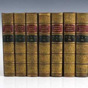 The History of the Decline and Fall of the Roman Empire. 7 volumes complete.