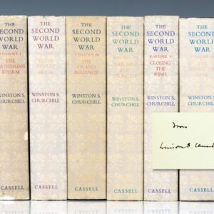 The Second World War: The Gathering Storm; Their Finest Hour; The Grand Alliance; The Hinge of Fate; Closing the Ring; Triumph and Tragedy.