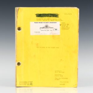 Marlon Brando Personally Annotated Script and Autograph Letter.