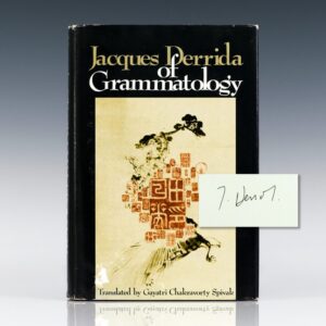 Of Grammatology.