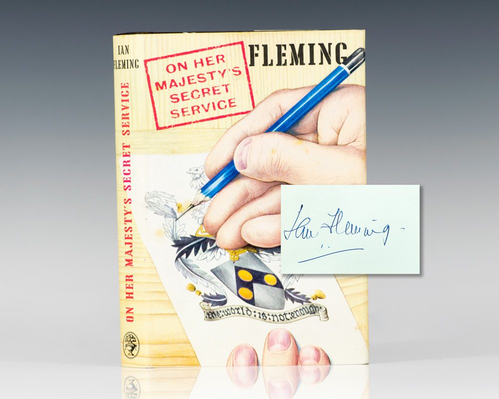 On Her Majesty's Secret Service Ian Fleming First Edition Signed