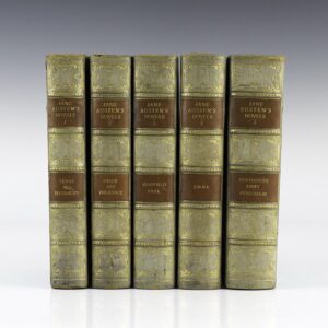 The Works of Jane Austen (Pride and Prejudice, Sense and Sensibility, Northanger Abbey, Persuasion, Mansfield Park, and Emma).