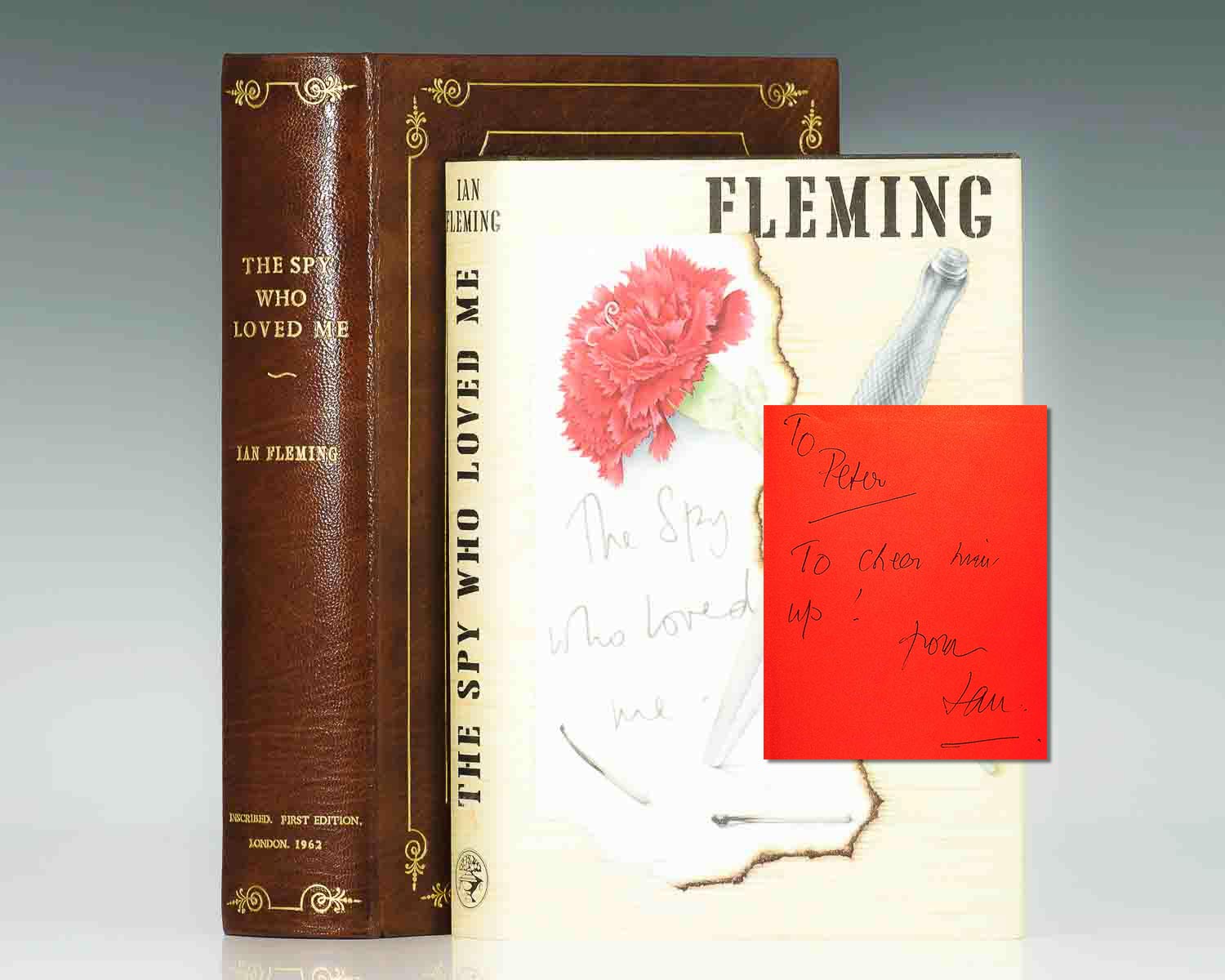 First Edition of The Spy Who Loved Me; Inscribed by Ian Fleming