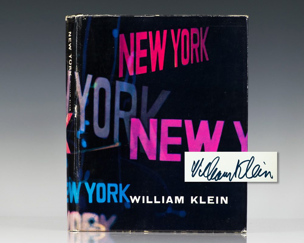 William Klein New York Signed First Edition