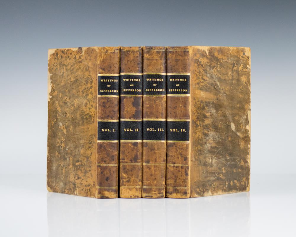 Memoir, Correspondence, and Miscellanies, from the Papers of Thomas Jefferson. Edited by Thomas Jefferson Randolph.
