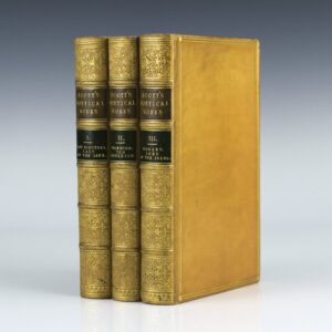 The Poetical Works of Sir Walter Scott: The Lay of the Last Minstrel, The Lady of the Lake, Marmion, The Vision of Don Roderick, Rokeby, and The Lord of the Isles. Scott, Sir Walter.