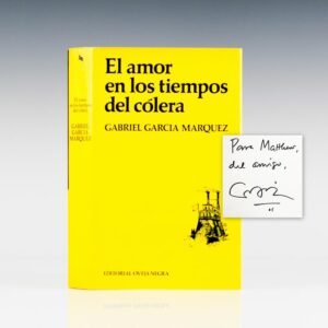 El Amor en los Tiempos del Colera (Love in the Time of Cholera).