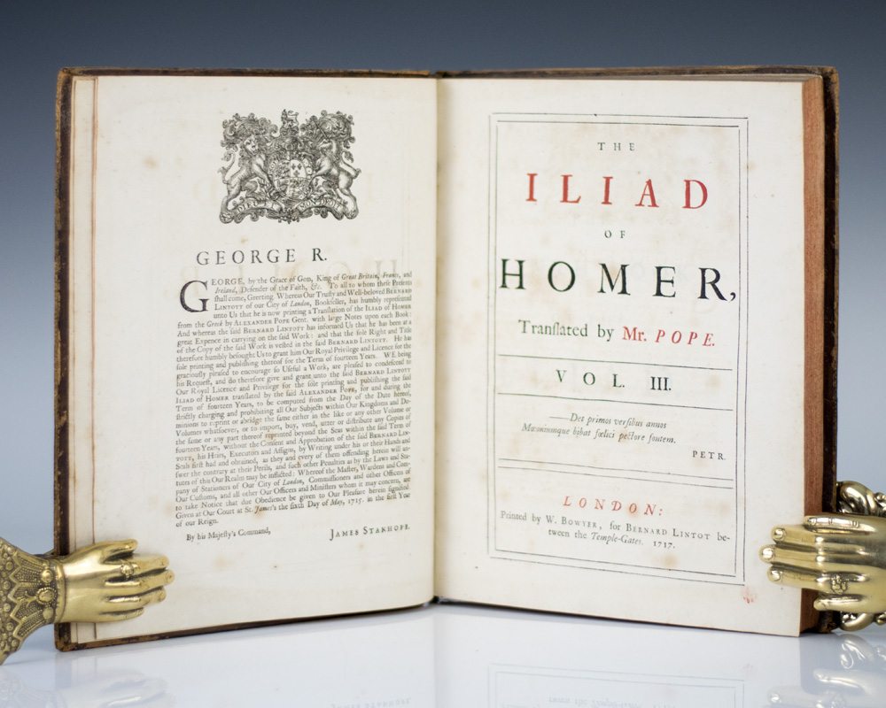 The Iliad of Homer & The Odyssey of Homer.