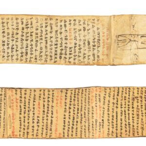 Ethiopian Coptic Ge’ez Manuscript Prayer Scrolls.