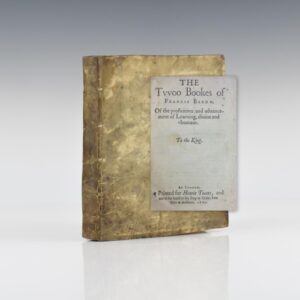 The Twoo Bookes of Francis Bacon.
