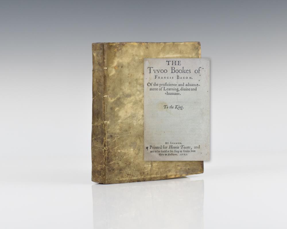 The Twoo Bookes of Francis Bacon.