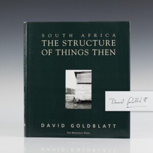 South Africa: The Structure of Things Then.